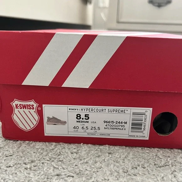 K-SWISS Women’s Hypercourt Tennis Shoe - Picture 2 of 6